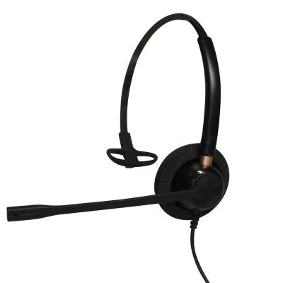 China High Quality Monaural Call Center Headset with PLT QD Connector for Call Center or Office Use HT510 for sale