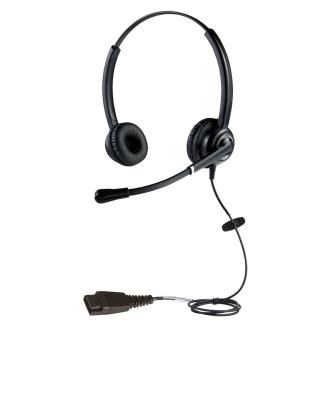 China High Quality Telephone Operator Sound Canceling Call Center Headset With QD Connectors From Plantronics Or Jabra for sale