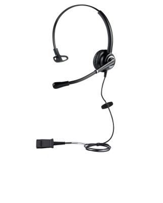 China High Quality Telephone Operator Call Center Headset With Noise Canceling Microphone With PLT QD Connecting To USB, DC, RJ9 Plug for sale