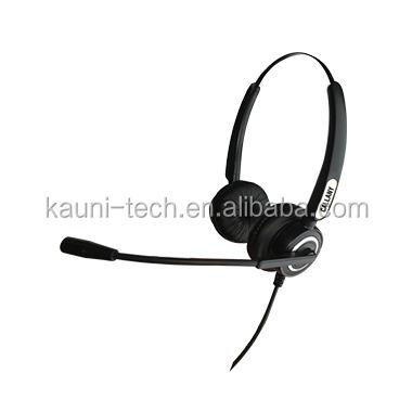 China Over - Head Professional Binaural Sound Canceling Call Center USB Headset With QD Optional for sale