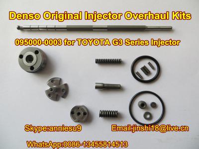 China Denso Genuine CR Injector Overhaul Kits 095000-0003 for TOYOTA G3 Series Injector for sale