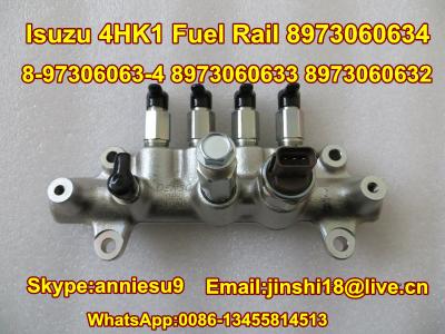 China ISUZU 4HK1 Original Fuel Rail 8973060634 8-97306063-4 8973060633 8973060632 for sale