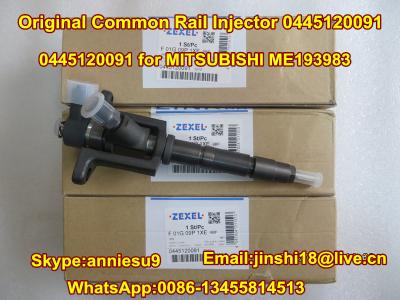 China BOSCH Common rail injector 0445120091 for MITSUBISHI ME193983 for sale