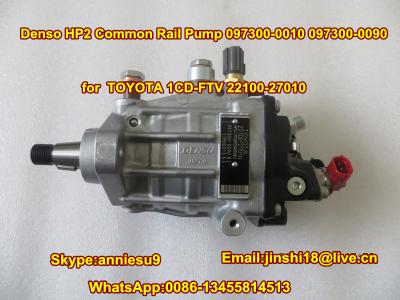 China DENSO HP2 common rail fuel pump 097300-0010, 097300-0090 for TOYOTA 1CD-FTV 22100-27010 for sale