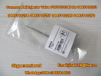 China Bosch Common rail injector valve F00VC01346 for 0445110253  0445110254 0445110257  0445110 for sale