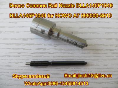 China Denso Cmmon Rail Injector Nozzle DLLA145P1049 for HOWO A7 095000-8010 for sale