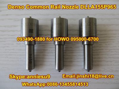 China Denso Common Rail Nozzle DLLA155P965 093490-1880 for HOWO Injector 095000-6700 095000-6701 for sale