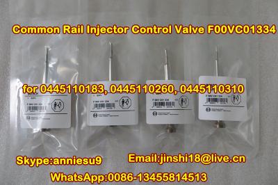 China Bosch Common Rail Injector Control Valve F00VC01334 for 0445110183 0445110260 0445110310 for sale