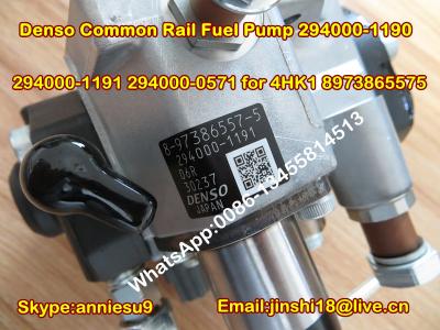 China Denso Common Rail Fuel Pump 294000-1190 294000-1191 294000-0571 for ISUZU 4HK1 8973865575 for sale