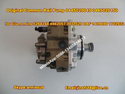 China Original Common Rail Injection Pump 0445020150 0445020045 for 5264248 4982057 3971529 for sale