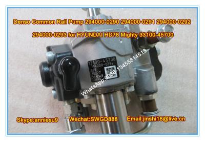 China Denso Common Rail Pump 294000-0290 294000-0291 294000-0292 294000-0293 for HYUNDAI HD78 Mi for sale