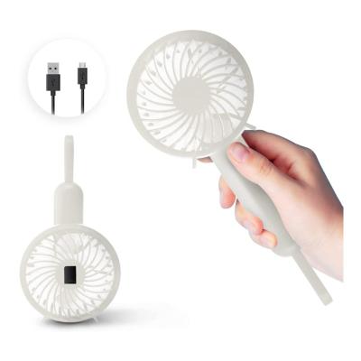 China Mini USB Desktop Fan 3 Speed ​​Rechargeable Settings Light Weight Portable Handheld Fan Quiet And Adjustable Mini Fan for sale