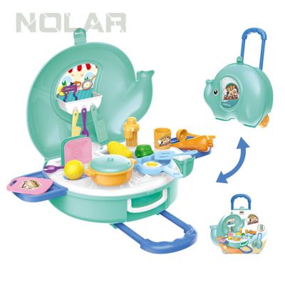 Chine Baby Cooking Educational Toys Pretend Cooking Toy Plastic Kitchen Set Kids Play Kitchen Toy Sets à vendre