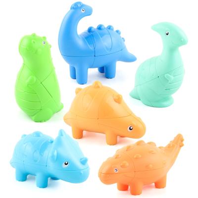 China Improve Child's Ability Intelligence Development Toy Dinosaur Activity Cube Model 1 PCS Manual Children for sale