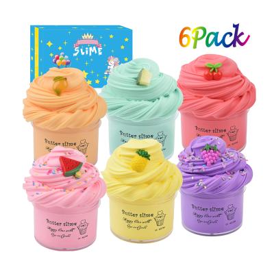 China Hot Selling Cotton Mud Amazon Cotton 6pack Mud Fruit Cake Fluffy Kit for sale