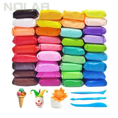 China Diy Clay 36 Color Soft Polymer Clay Ultra Light Modeling Clay for Kids Non-Toxic and Eco-Friendly Modeling Magic Clay with Tool for sale