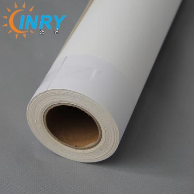 China Bright White Matte/Semi-glossy/Glossy Polyester Inkjet Art Canvas Paper Roll for Digital Printing for sale