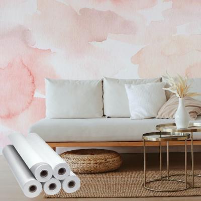 China Eco- Friendly Wallpaper Printable Shine Glitter Wall Cloth Wall Fabric for Digital Print for sale