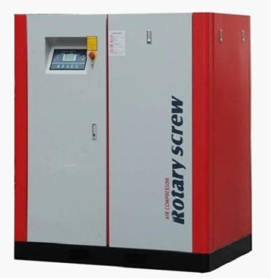 China 40 Bar Red Piston High Pressure Air Compressor 6 M3/min Output For Blow Molding for sale