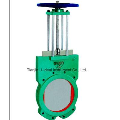 China Manual Bi-Directional Hydraulic Knife Gate Valve for sale