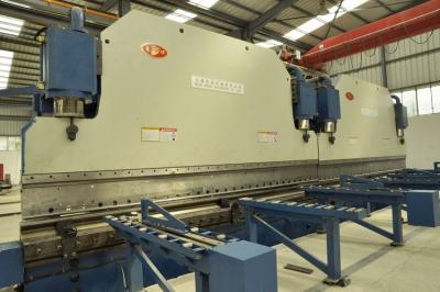 China Double linkage cnc hydraulic plate bending machine for light pole production line for sale