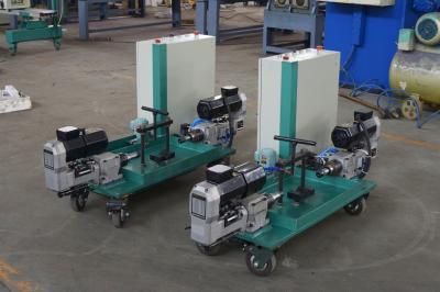 China Parking lot  Light Pole Machine  , Double Hole Drilling machine for 40 ~ 120mm pipe for sale