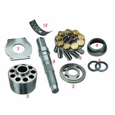 China Low Noise Iron Piston Pump Spare Parts With Ball Guide For A4VSO Pump for sale