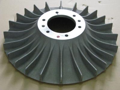 China ASTM Precision Machining Services Cast Iron Impeller With Powder Coating for sale