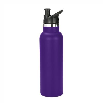 China Double Wall Stainless Steel Sustainable Water Bottles 650ml Insulated Wide Mouth Bottle for sale