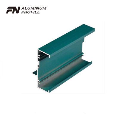 China Sliding Frame Aluminum Profile For Sliding Glass Wardrobe Door Design for sale