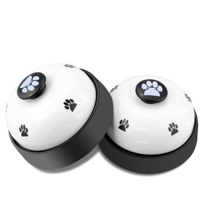 China Stocked Pet Training Bell, Set of White Red Training Bells, 2 Dog Puppy Pet Potty Dog Cat Door Bell for sale