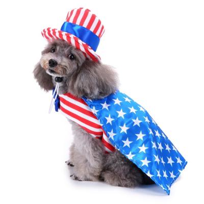 China Viable Netting Cosplay Dog Clothes Funny Halloween Dog Costume Pet Clothes Deluxe for sale