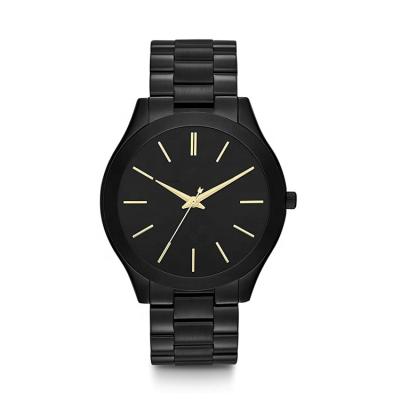 China Water Resistant 2020 Luxury Black Gold Hand Brand Quartz Watches Custom Wristwatches for sale