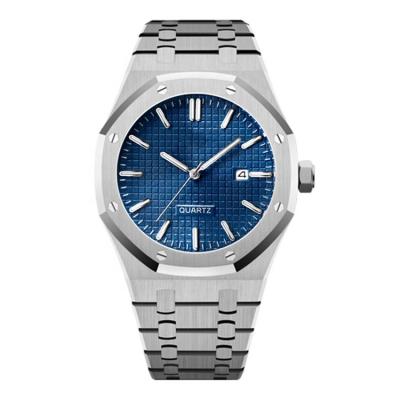 China Waterproof Luxury Watch Men Stainless Steel Alarm 10 Atmosphere Watch Quartz Luminous Wrist Watch for sale