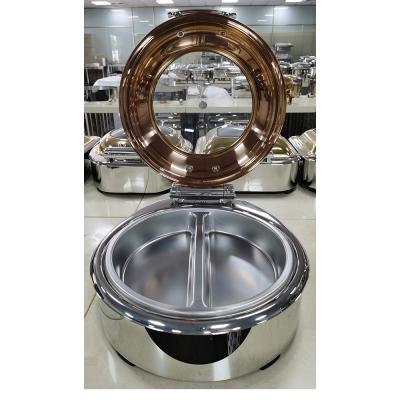 China Food Heating and Preserving Wholesale Customized Luxury High Quality Hot Private Label Hotel Restaurant Buffet Stove Hot Friction Dish for sale