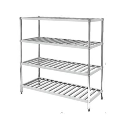 China Sustainable Factory High End Custom Kitchen Storage Rack Stainless Steel for sale