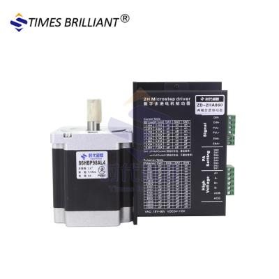 China Totally Enclosed Two Phase Stepper Motor 7.5nm Stepper Motor Drive Assembly Body Length 98 for sale