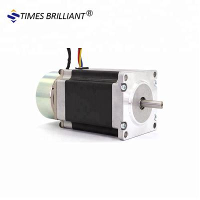 China NEMA 23 1.5Nm 3A Braked Motor Cnc Machine Type Stepper Motor 57HBP76AL4-TF0B for sale