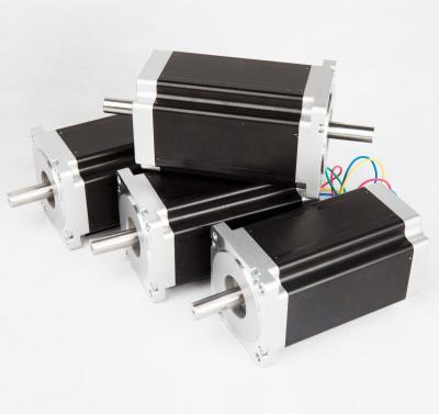 China Nema23 Stepper Motor 57HBP76AL4-DF1 1.5Nm 3A Double Shaft Double Shaft Stepper Motor 57HBP76AL4-DF1 for sale