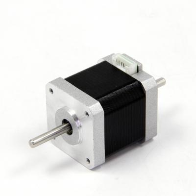 China NEMA 17 2 Phase 1.8 Degree 0.42Nm Double Axis Stepper Motor 42HBD40BJ4-DFH for sale