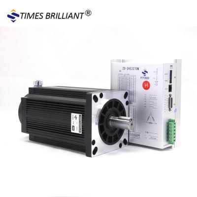 China China Supply 3 Phase NEMA 51 35Nm 6.8A Stepper Motor 130HCY250AL3S With 2270M Digital Driver 130HCY250AL3S for sale