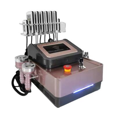 China Weight Loss Portable 6 in 1 Ultrasonic Cavitation 40k Vacuum Lipo Laser Face RF Slimming Machine for Clinic and Beauty Salon for sale