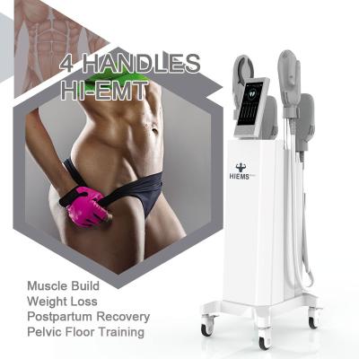 China Vertical Weight Loss Emt SME 4 Grips Body Sculpting Muscle Building Hiems Max4 RF Slimming Machine for sale