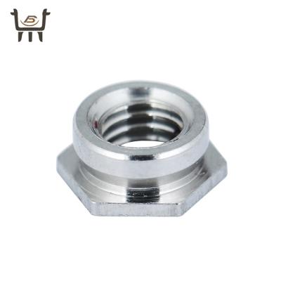 China Durable High Quality Self Folding Hexagon Flush Head Fastener Nut Inner Thread Self Folding Flush Rivet Nuts For Sheet Metal for sale