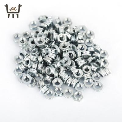 China Durable Fastening Stainless Steel Hex Self Closing Stainless Steel M2-M10 Self Flush Nuts Rivet Flush Hooking Nuts for sale