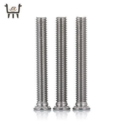 China Various Models of Stainless Steel Fastening Stainless Steel Riveting Screw Riveting Hooking Self Stud Screws SS Wholesale Customization for sale