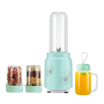 China Pure Copper Motor Personal Blender For Making Frozen Shakes And Smoothies Blending 4 In 1 Blender Chopper Grinder And Baby Food Processor for sale