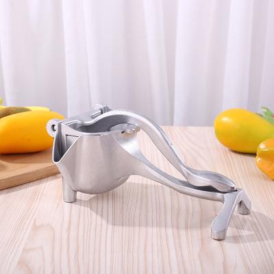 China Manual Juice Extractor Maker Grapefruit Presser Orange Lime Manual Squeezer Real Stainless Steel Lemon Squeezer Citrus Juicer Portable Hand Press for sale