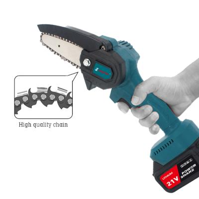 China Guang Chen Electric Single Cylinder Chainsaw Rechargeable Single Cylinder Lithium Battery Wood Cutter for sale