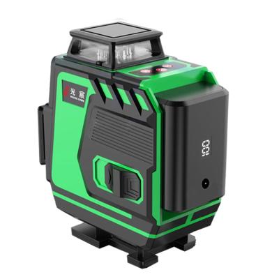 China Guang Chen Cross Line Laser 12 Level 360 Degree Green Beam Laser Level 3D Lines With Full Automatic Wall Mount 5 for sale